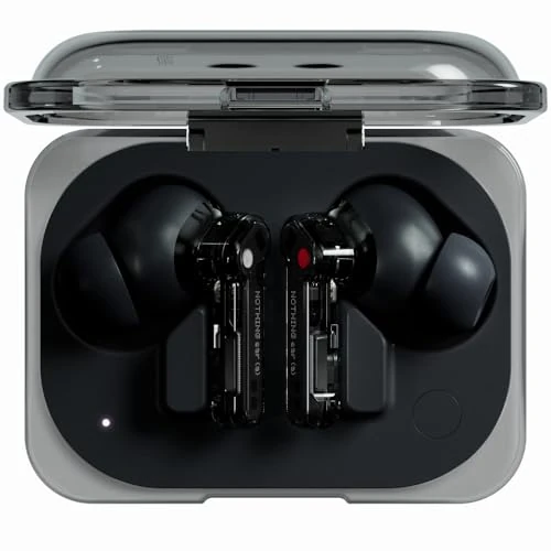 Limited-time offer: Nothing Ear (a) wireless ear buds with Active Noise Cancelling, Bass Enhance Algorithm and up to 42.5 hours of listening time - Black from 89.00 GBP to 66.60 GBP (save 25%)