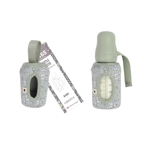 Offre limitée : BIBS x LIBERTY Housse de biberon 110ml - Housse protectrice en néoprène pour biberons BIBS - Design imprimé Liberty, Small, Capel Sage de 6.71 € à 6.37 € (5% de remise)