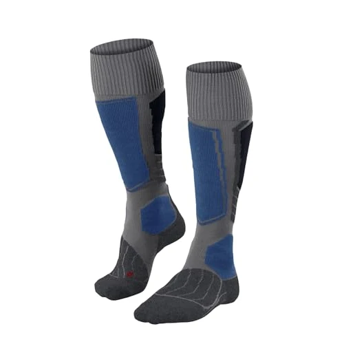 Limited offer: FALKE Women's SK1 Ski Socks Extra-Strong Cushioning With Shin Padding Anti Blister Thick Warm Breathable Quick-Drying Climate-Regulating Odour-Neutralising Wool Functional Yarn 1 Pair from 34.00 EUR to 34.00 EUR (save 0%)