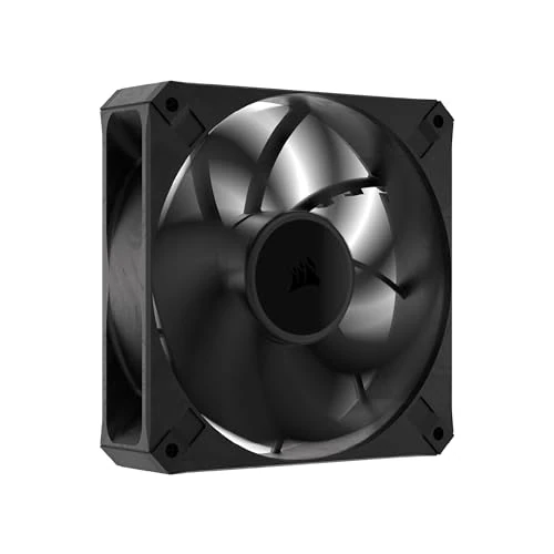 Offerta a tempo: CORSAIR RS120 MAX Ventola PWM a Spessore Maggiorato da 120 mm – Pressione Statica Elevata – Struttura Polimerica Ai Cristalli Liquidi – Confezione Singola – Nero - 37% da 34.90 € a 22.00 €