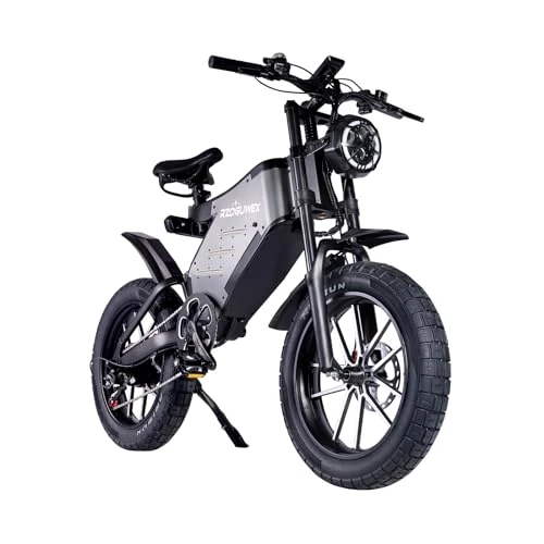 Limited offer: RZOGUWEX Electric Bicycle，20 Inch Off-Road EBIKE for Adults with 48V 25AH Detachable Lithium Ion Battery, Forged Mags Wheel with Dual Hydraulic Disc Brake from 999.00 EUR to 999.00 EUR (save 0%)