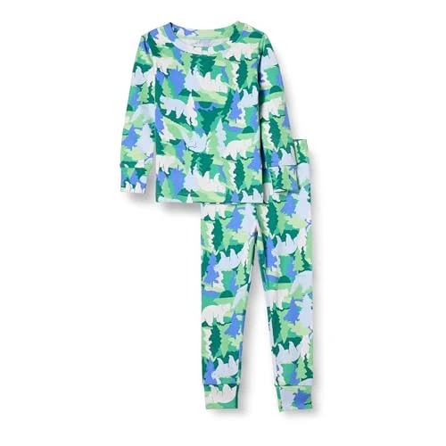 Limitiertes Angebot: Amazon Essentials Unisex Kids Snug-Fit Cotton Pajama Sleepwear Sets Holiday Bear 10 von 17.30 EUR auf 17.30 EUR (Spare 0%)