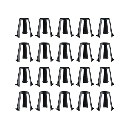 Zeitlich begrenztes Angebot: Paulmann 92402 Zubehör Abstandshalter für Einbauleuchten 20er-Set 62-90mm Schwarz Kunststoff von 46.99 € auf 36.70 € (22% Rabatt)