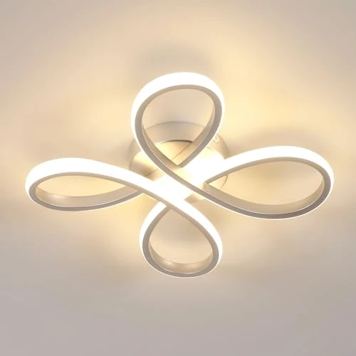 Zeitlich begrenztes Angebot: Comely LED Deckenleuchte, 30W 3375LM Modern LED Deckenlampe Deckenbeleuchtung für Wohnzimmer Schlafzimmer Esszimmer, Warmes Licht 3000K, 30cm, Silber von 33.99 € auf 33.99 € (0.00% Rabatt)
