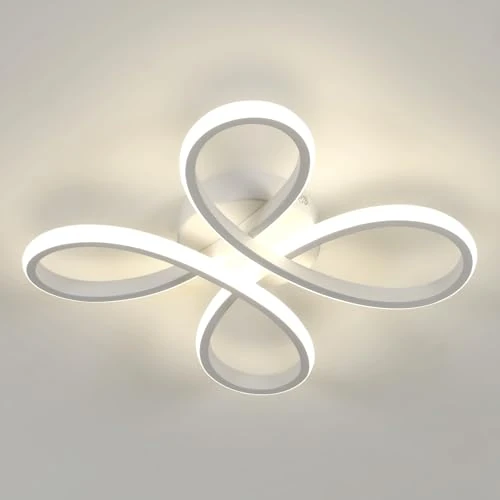 Offre limitée : Comely Plafonnier LED Moderne, 30W 3400LM Lampe de Plafond, Luminaire Plafonnier LED pour Chambre salon, Salle à manger Cuisine, Lumière Neutre 4500K, 30cm, Blanc de 33.99 € à 33.99 € (0.00% de remise)
