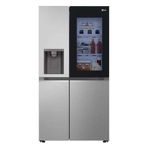 Offerta a tempo: LG GSGV81PYLL Frigorifero Side by Side InstaView Total No Frost, 635L, Wi-Fi, Tecnologia Door e Linear Cooling, Frigo con Dispenser Acqua e Ghiaccio senza Allaccio, Fresh Balancer, Prime silver - 7% da 1410.00 € a 1305.00 €