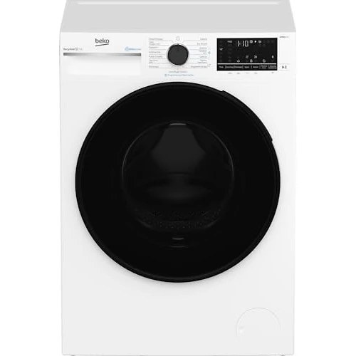 Offerta a tempo: Beko - BWT584BF -Lavatrice filtro microplastiche, 8kg, Cl A, 1400 giri, motore inverter, Display touch, oblò nero, funzione a vapore SteamCure™, vasca in plastica PET riciclata, Bluetooth - 0.00% da 329.00 € a 329.00 €