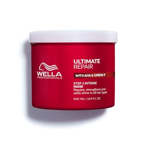 Offerta a tempo: Wella Professionals ULTIMATE REPAIR Mask, Maschera Professionale Ricostruisce il Capello e Dona Morbidezza, Per Tutti i Tipi di Capelli Danneggiati, 500ml - 19% da 41.28 € a 33.53 €