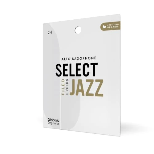 Offerta a tempo: D'Addario Organic Select Jazz Filed Sax Alto Ance 2 Hard, 3 Pezzi - 0.00% da 11.00 € a 11.00 €