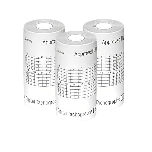 Offre limitée : Double Dragon Rouleaux pour tachygraphe numérique HGV : 57 mm x 8 m, centre 8 mm, approuvé par l'UE, EC 1791/2006, 3 rouleaux de 8.81 € à 8.81 € (0.00% de remise)