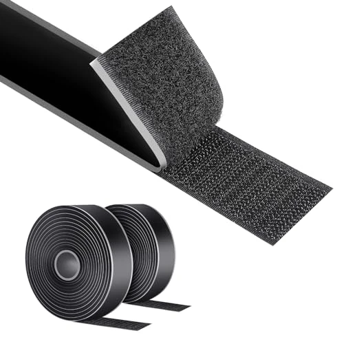 Oferta limitada: AiQInu Belcro Adhesivo Fuerte, 8m x 30mm Auto Adhesivo Doble Cara, Reutilizable Cinta Adhesiva Doble Cara, Hook Y Loop Auto Adhesivo Para Doméstica, Bricolaje de 11.49 € a 11.49 € (ahorro 0.00%)