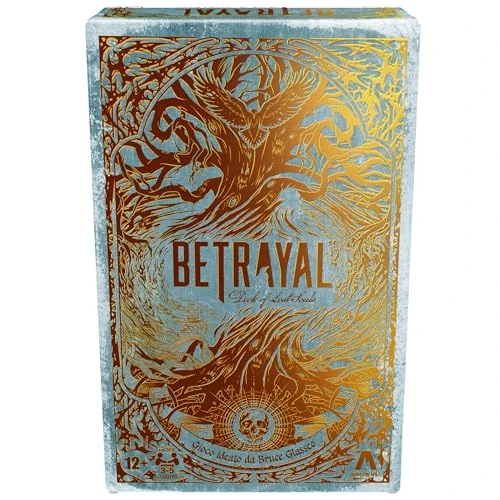 Avalon Hill Betrayal Deck of Lost Souls, Jeu de Cartes, Jeu de rôles Secrets inspiré du Tarot, Jeux de stratégie à partir de 12 Ans - Version Italienne