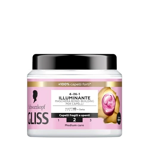 Offre limitée : Schwarzkopf Gliss 4 en 1 Highlighter Bond Building Masque pour cheveux 400 ml de 21.50 EUR à 21.50 EUR (remise 0%)
