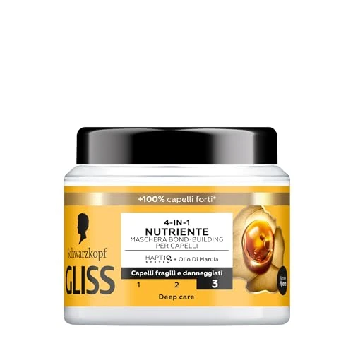 Offre limitée : Schwarzkopf Gliss Masque nourrissant 4 en 1 pour cheveux 400 ml de 13.90 € à 13.90 € (0.00% de remise)
