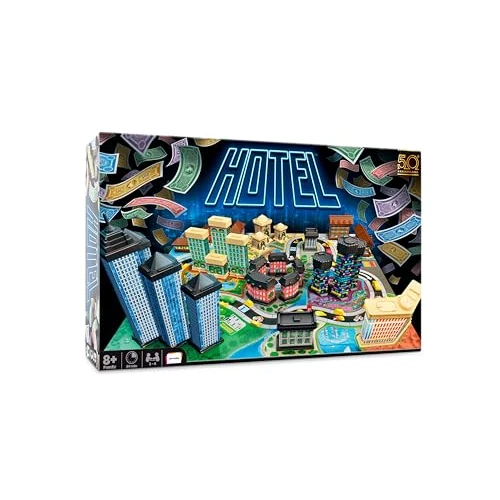 Asmodee, Hotel, gra planszowa, 8 lat, dla 2-4 graczy, wydanie włoskie