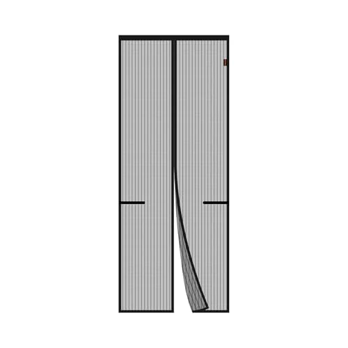 Offerta a tempo: GRIFEMA Zanzariera Magnetica per Porte Finestre 80x200cm - Tenda Anti-Zanzare 1mm con Chiusura Automatica, Installazione Senza Fori per Balconi e Porte (Nero) - 0.00% da 9.99 € a 9.99 €