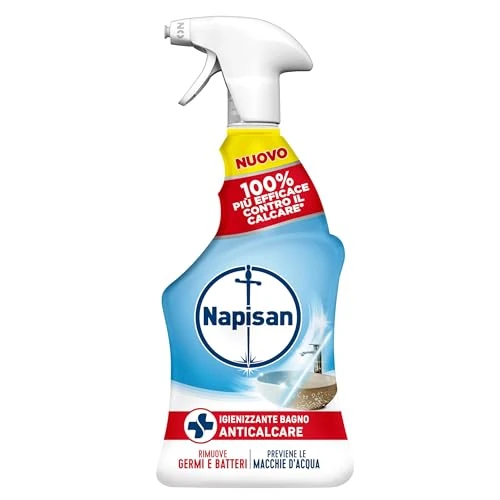 Offerta a tempo: Napisan Igienizzante Bagno Anticalcare, Spray da 740 ml - 41% da 2.99 € a 1.77 €