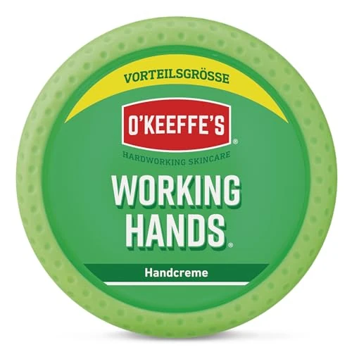 Oferta limitowana: O'Keeffe's Working Hands, 193 g tygiel – krem do rąk do bardzo suchych, popękanych dłoni | natychmiast zwiększa zawartość wilgoci, tworzy warstwę ochronną i zapobiega utracie wilgoci z 67.05 zł na 67.05 zł (oszczędź 0.00%)
