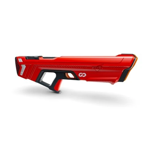 Limited-time offer: Spyra GO Water Gun - Electronic, Automatic Premium Water Gun - 9 Metre Range, LED Display, Fast Charging, Summer Toy for Children and Adults, Age 8+ (Red) from 64.47 £ to 62.58 £ (save 3%)