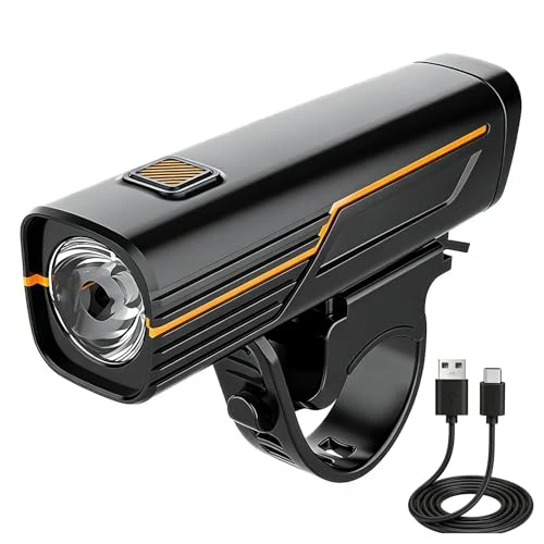 Oferta limitada: EBUYFIRE Luz Bicicleta Delantera Recargable USB C, IPX4, 4 Modos Luz Delantera Bicicleta Super Brillantes para Ciclismo Carretera y Montaña para la Noche de 13.88 € a 13.88 € (ahorro 0.00%)