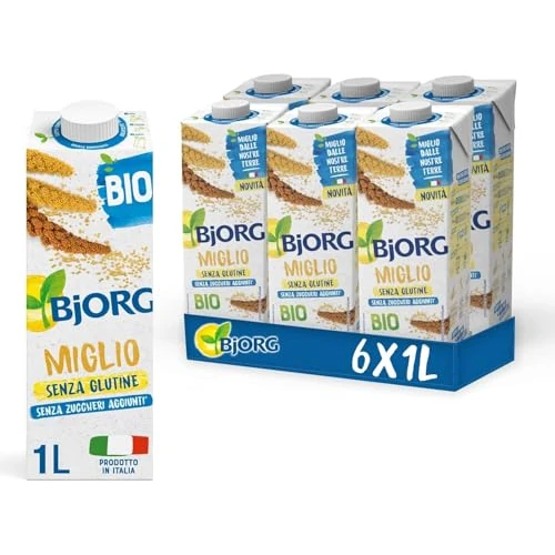 Offerta a tempo: BJORG Bevanda di Miglio Biologica 6x1L - 0.00% da 17.94 € a 17.94 €