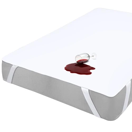 Utopia Bedding Waterproof Mattress Protector - 90 x 190 cm, Breathable Mattress Cover Oeko-Tex Certified with Elastic Corner Straps, Perfect Fit, Incontinence Protection