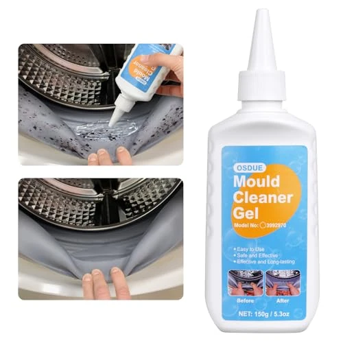 OSDUE Antimuffa Gel, Con Pennello, Prodotti Antimuffa Sicuri e Inodori Per La Cucina, Il Bagno per Rimozione di Muffe, Household Mold Remover, per Rimuovere la Muffa