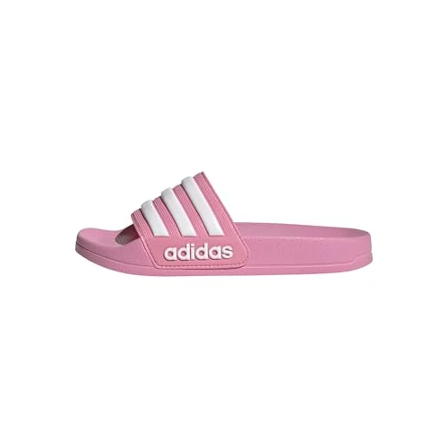 Limited-time offer: adidas Unisex Kids ADILETTE SHOWER SLIDES, bliss pink/ftwr white/bliss pink, 6 UK from 18.00 GBP to 9.82 GBP (save 45%)