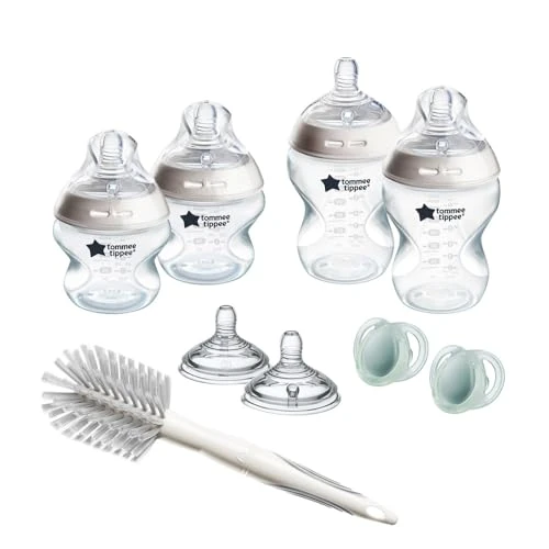 Oferta limitada: Tommee Tippee Biberones, set Natural Start recién nacidos, biberón anticólicos 150 ml y 260 ml, con tetinas ergonómicas de flujo medio, esterilizable de 39.99 € a 25.69 € (ahorro 36%)