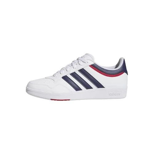 adidas Hoops 4.0 Shoes, Zapatillas Unisex Adulto, Cloud White Dark Blue Team Power Red 2, 38 EU