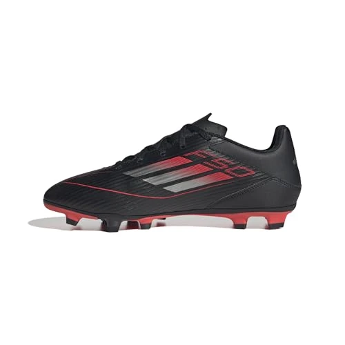 adidas Uniseks-Volwassen F50 CLUB Football boots FG/MG, core black/iron met./lucid red, 39 1/3 EU