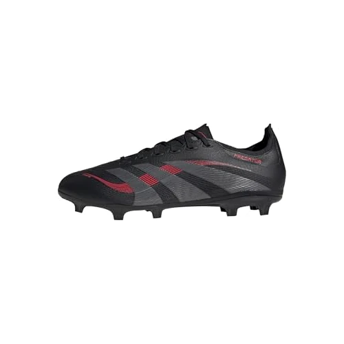 Adidas Unisex League Firm Ground/Multi Ground Football Boots, Core Black/Grey Four/Lucid Red, 43 1/3 EU