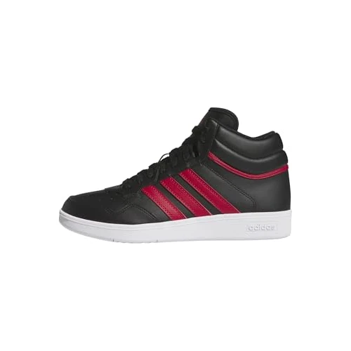 adidas Uniseks HOOPS 4.0 MID SHOES, core black/team victory red/ftwr white, 44 EU