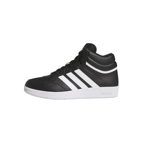 adidas Uniseks HOOPS 4.0 MID SHOES, Core Black/Cloud White/Core Black, 40 2/3 EU
