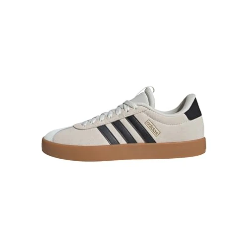Zeitlich begrenztes Angebot: adidas Damen VL Court 3.0 Shoes, Off White/Grey Six/Gold Metallic, 36 2/3 EU von 75.00 € auf 48.74 € (35% Rabatt)