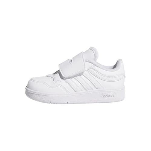 adidas Uniseks - niemowlęta HOOPS 4.0 SHOES, ftwr white/ftwr white/ftwr white, 25 EU