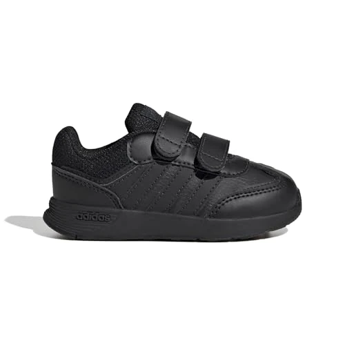 adidas Uniseks - niemowlęta TENSAUR SWITCH SHOES INFANTS, core black/core black/core black, 22 EU