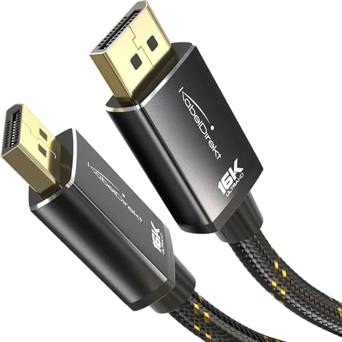 Tijdelijke aanbieding: KabelDirekt – 16K DisplayPort 2.1-kabel – 1m – DP80, nylon van 9.94 € naar 9.94 € (0.00% korting)