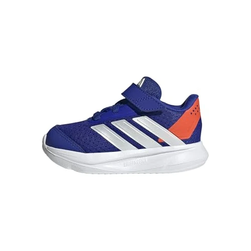 adidas Unisex - Bimbi 0-24 Duramo SL2 Shoes Infants, Lucid Blue/Zero Met./Impact Orange, 21 EU