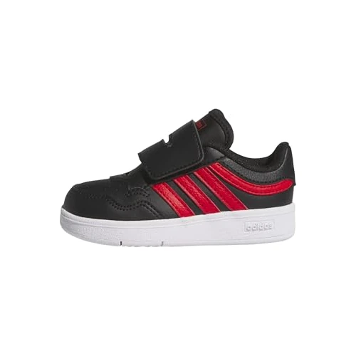 Adidas Hoops 4.0 Shoes Chaussures Mixte bébé, Core Black FTWR White Better Scarlet, 21 EU