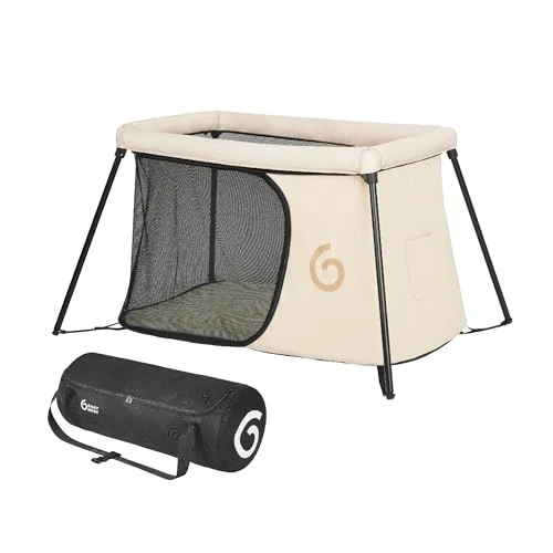 Offerta a tempo: Babymoov Lettino da viaggio Moov & Sleep, Ultra Compatto e Leggero (<5kg), Montaggio e Smontaggio Rapido, Dalla Nascita e Fino a 4 Anni, Confortevole (Densità Materassino di 25kg/ms) - 39% da 179.90 € a 109.00 €