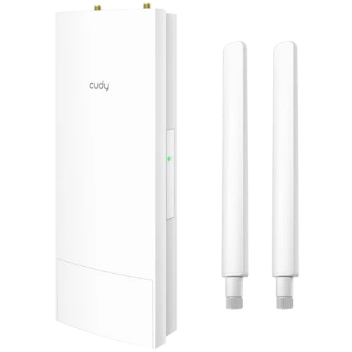 Oferta limitada: Cudy AX3000 Wi-Fi 6 GbE Puntos de Acceso inalámbrico, AP3000 Outdoor | 2402 574 Mbps, resistencia a la intemperie IP65, compatible con OpenWRT, protección contra sobretensiones de 6 kV de 109.90 € a 109.90 € (ahorro 0.00%)