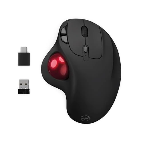 Tijdelijke aanbieding: Mobility Lab Draadloze trackball-muis – draadloze muis met duimwiel, instelbare precisie, USB- en USB-C-aansluiting, compatibel met macOS en Windows – zwart van 60.53 EUR naar 60.53 EUR (korting 0%)