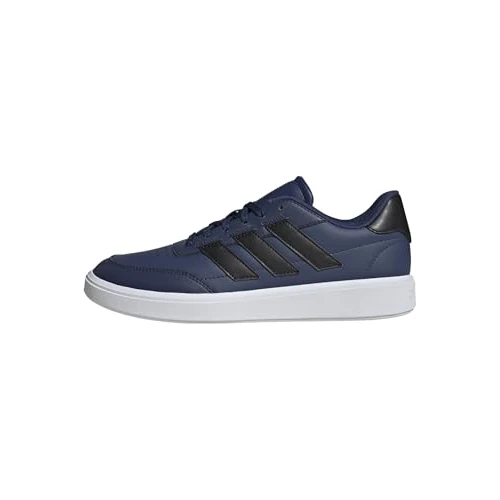 Adidas Herren Courtblock Shoes, Dark Blue/core Black/FTWR White, 38 EU