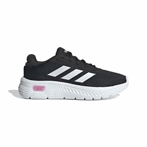 adidas Women's Cloudfoam Comfy Shoes, core Black/FTWR White/Bliss Pink, 7 UK