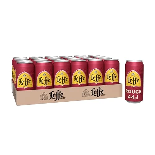Offerta a tempo: Leffe Rouge, Birra Lattina, Pacco da 24x44cl - 24% da 53.48 € a 40.80 €
