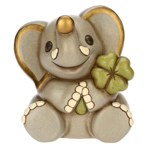 Tijdelijke aanbieding: THUN, Spaarpot olifant Elly van keramiek, handbeschilderd, cadeau-idee, 12 x 10,5 x 13 cm van 55.86 EUR naar 55.86 EUR (korting 0%)