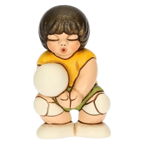 Offerta a tempo: THUN, Bomboniera Campione di Pallavolo in Ceramica Decorata a Mano, Idea Regalo, 4 x 3.8 x 6.8 cm h - 45% da 19.90 € a 10.99 €