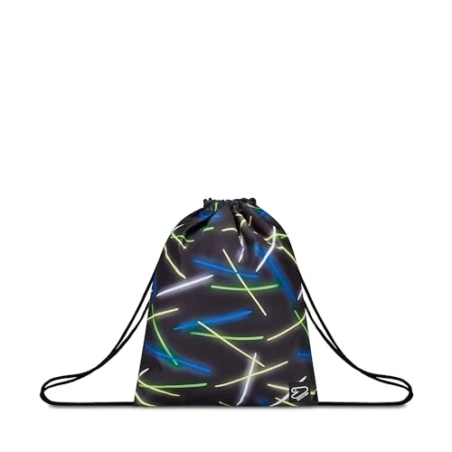 Oferta limitada: Seven Mochila Escolar The Double, Sideglass, Negro, Sakky Bag Monosparto con cordón, Tiempo Libre, niño, Negro, Talla única, Mochila de 43.41 € a 43.41 € (ahorro 0.00%)
