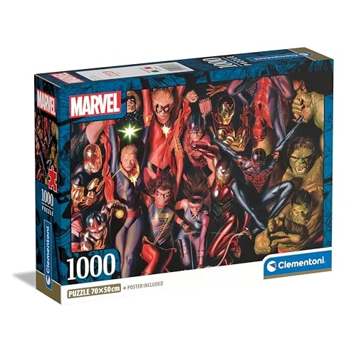 Clementoni Puzzle da 1000 Pezzi - Marvel